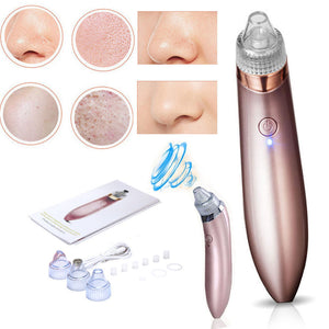 Electric Facial Skin Care Pore Blackhead Cleaner Remover Vacuum Acne Cleanser