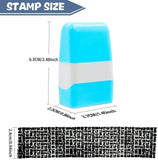 Identity Theft Protection Roller Stamp Guard ID Privacy Confidential Data