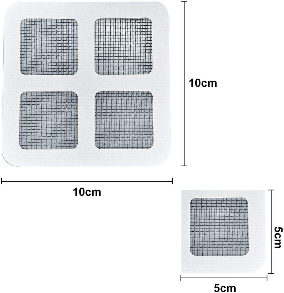 5x Window Door Screen Patch Repair Kit Cover Fiberglass Mesh Hole Repaire Tape