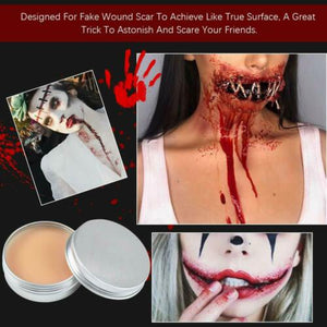 Halloween Makeup Nose Pad Scar Wax Stage Cosplay Fake Wound Body Special Effect