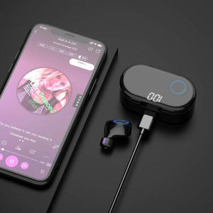 Wireless Earbuds bluetooth 5.0 TWS Waterproof Earphones for iPhone IOS Android
