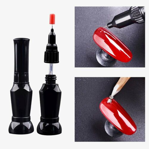 Nail Glue UV Acrylic Rhinestones Decoration Stick Gel Clear Manicure Point Drill