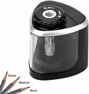 Electric Pencil Sharpener Automatic Touch Switch School Office Classroom Kids