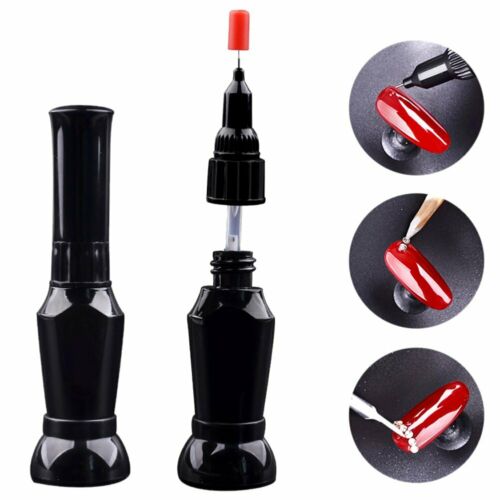Nail Glue UV Acrylic Rhinestones Decoration Stick Gel Clear Manicure Point Drill