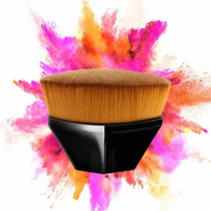 Foundation Makeup Brush Kabuki Face Flawless Powder Liquid Cosmetics with Case