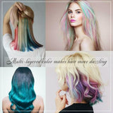 6 Color Hair Chalk Comb Temporary Dye Marker DIY Kids Party Cosplay Non-Toxic