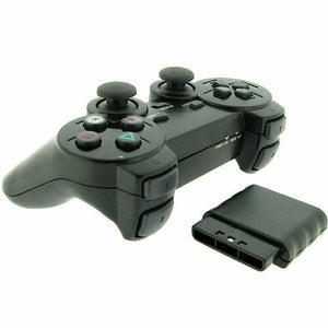 Wireless 2.4GHz Dual Shock Game Controller for Sony PS2 Playstation 2