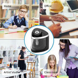 Electric Pencil Sharpener Automatic Touch Switch School Office Classroom Kids