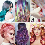 6 Color Hair Chalk Comb Temporary Dye Marker DIY Kids Party Cosplay Non-Toxic