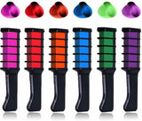 6 Color Hair Chalk Comb Temporary Dye Marker DIY Kids Party Cosplay Non-Toxic