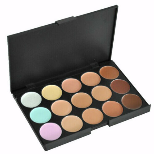 15 Colors Professional Makeup Contour Face Cream Concealer Foundation Palette