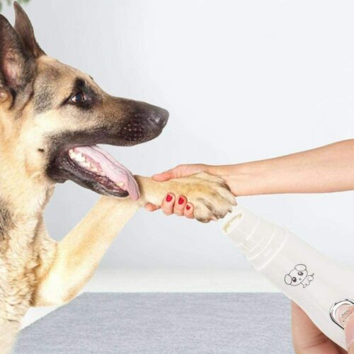Professional Pet Dog Cat Nail Trimmer Grooming Tool Grinder Electric Clipper Kit