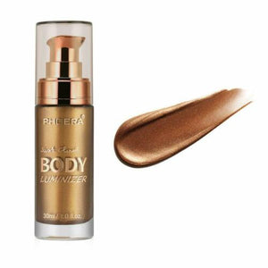Body luminizer Makeup Cream Face Body Shimmer Make Up Liquid Brighten Cosmetic