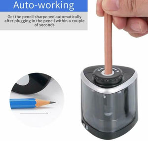 Electric Pencil Sharpener Automatic Touch Switch School Office Classroom Kids