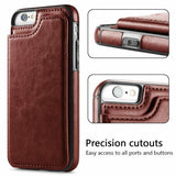 Leather Flip Wallet Card Holder Case For Apple iPhone 11 Pro XS Max X 8 7 6 Plus