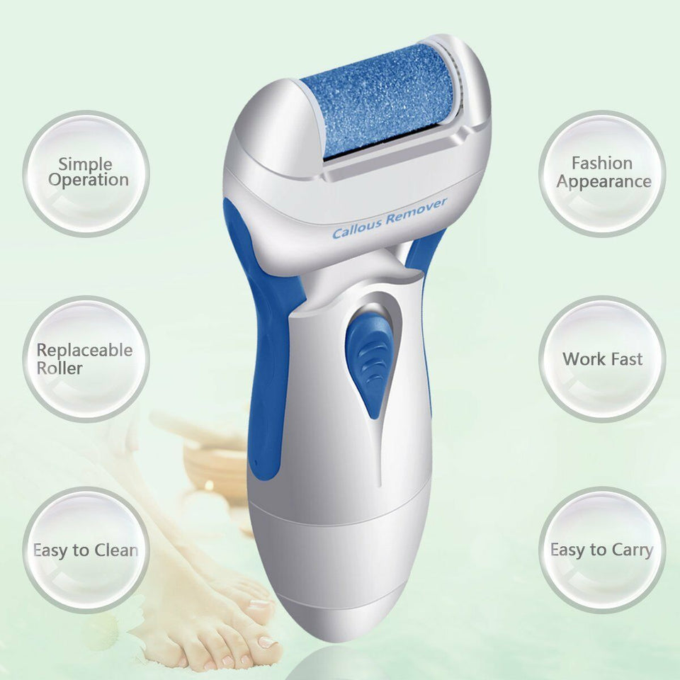 Pro Pedicure Kit Pedi Foot File Hard Dead Skin Electrical Care Callus Remover