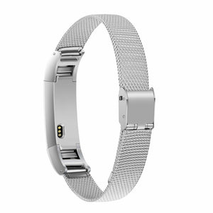 Milanese Stainless Steel Mesh Watch Band Bracelet Strap w/ Clasp for Fitbit Alta