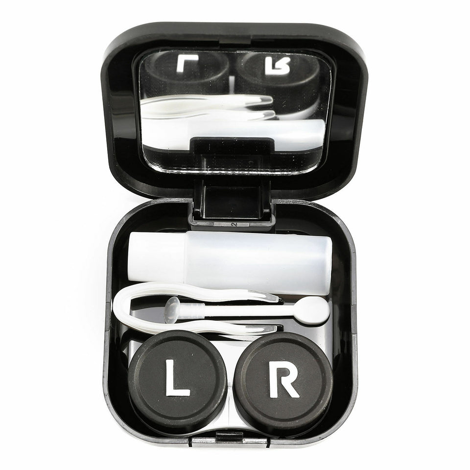 Mini Portable Contact Lens Storage Case Box Container Travel Kit Prevent Leakage