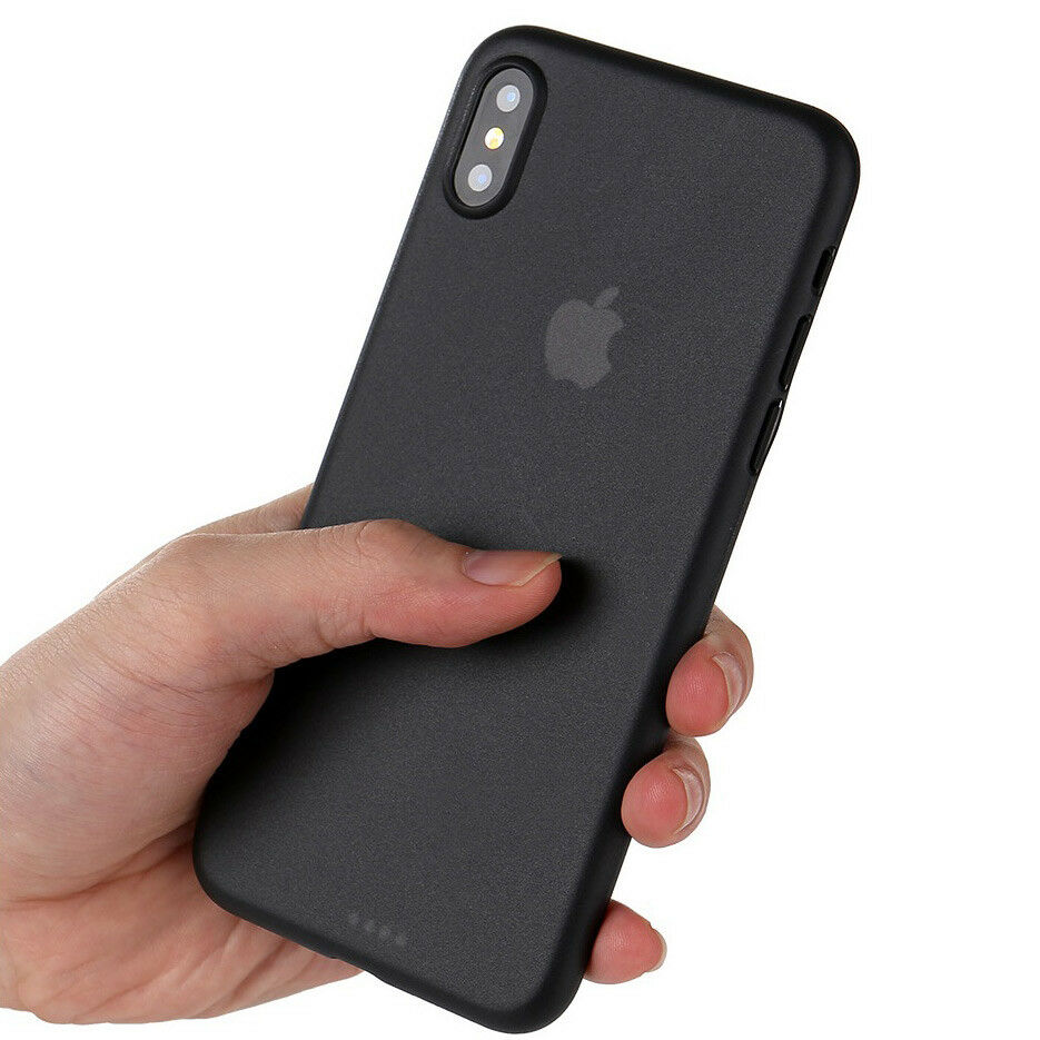 For Apple iPhone X Shockproof Slim Clear Soft TPU Silicone Case Cover