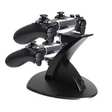 PlayStation PS4 Dual Controller LED Charger Dock Station USB Fast Charging Stand