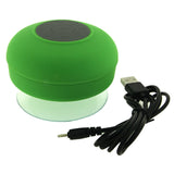 US Green Mini Waterproof Wireless Bluetooth Handsfree Suction Speaker Shower Car