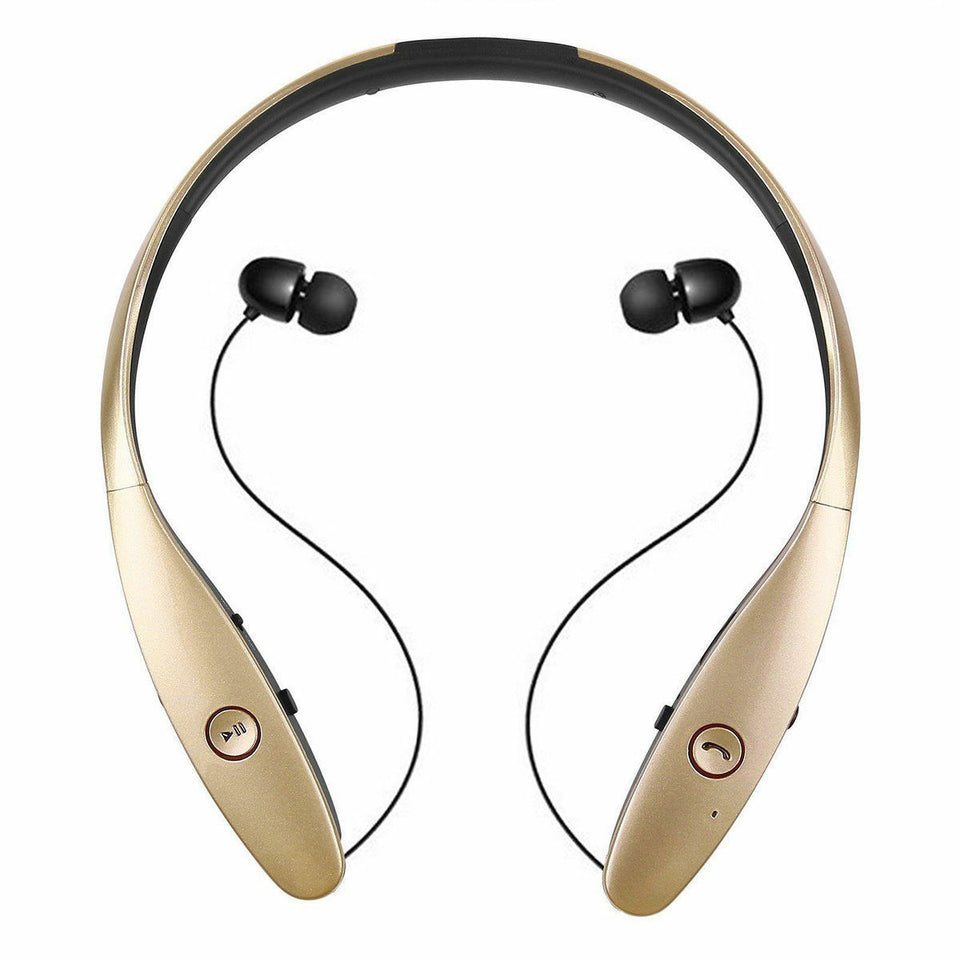 Bluetooth Wireless Headset Stereo Headphone Earphone Sport Handfree Universal