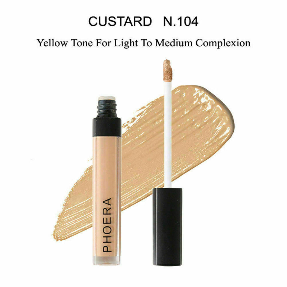 PHOERA Makeup Concealer Liquid Moisturizer Conceal HD High Definition Foundatio