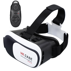 Virtual Reality VR Headset 3D Glasses With Remote for Android IOS iPhone Samsung