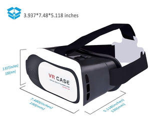 Virtual Reality VR Headset 3D Glasses With Remote for Android IOS iPhone Samsung