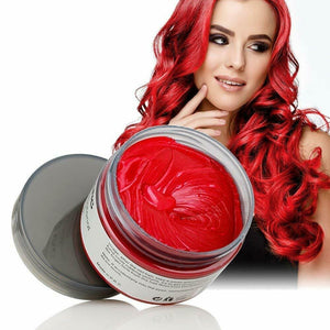 Unisex DIY Hair Color Wax Mud Dye Cream Temporary Modeling 8 Colors Mofajang