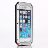 Waterproof Shockproof Aluminum Metal Glass Case Cover for iPhone 6 & 6 Plus