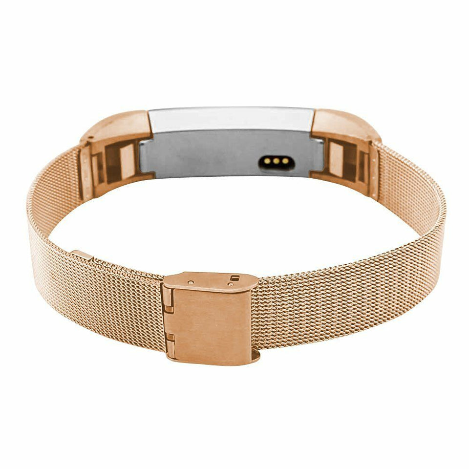 Milanese Stainless Steel Mesh Watch Band Bracelet Strap w/ Clasp for Fitbit Alta