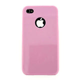 Pink TPU Gel Soft Case Cover Skin For APPLE iPhone 4 4G 4TH