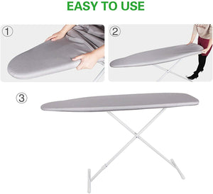 Ironing Board Cover 15 x 54 Scorch and Stain Resistant Thick Padding 4 Fasteners