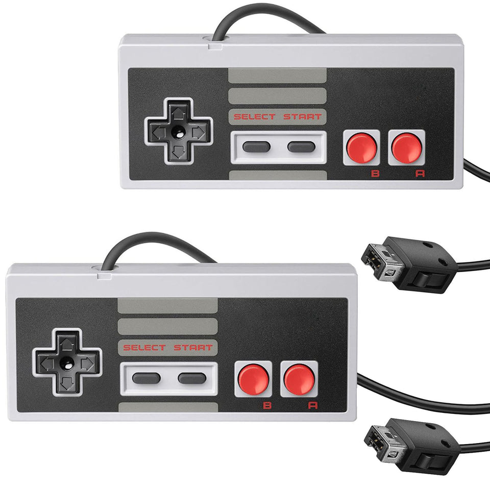 2x New Mini Classic Nintendo Nes System Console Controller Control Pad MINI NEW