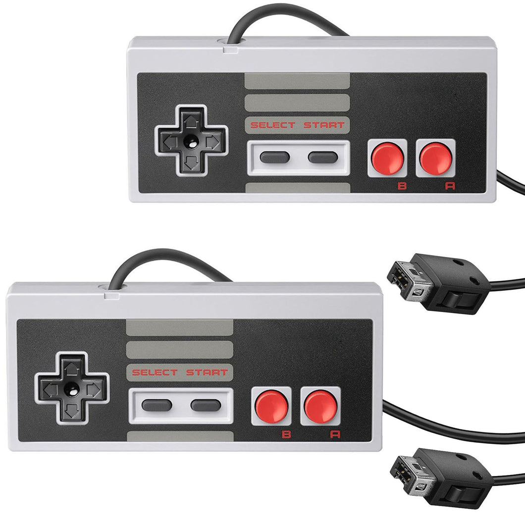 2x New Mini Classic Nintendo Nes System Console Controller Control Pad MINI NEW