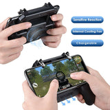 Mobile Phone Game Controller Joystick Cooling Fan Gamepad for PUBG Android IOS