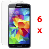 6x Clear LCD Guard Shield Screen Protector Film FOR Samsung Galaxy S5 SV