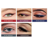 Waterproof Eyeliner Pencil Set 20 Colors Long Lasting Matte Crème Gel Eye Liners