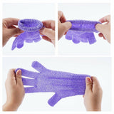 10 Pairs Exfoliating Spa Bath Glove Shower Soap Clean Hygiene Body Scrub Massage