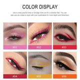 Waterproof Eyeliner Pencil Set 20 Colors Long Lasting Matte Crème Gel Eye Liners