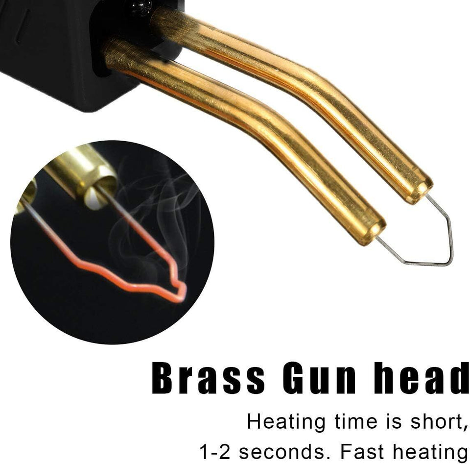 200 Staples Hot Stapler Car Bumper Fender Fairing Welder Gun Plastic Repair Kits
