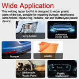 200 Staples Hot Stapler Car Bumper Fender Fairing Welder Gun Plastic Repair Kits