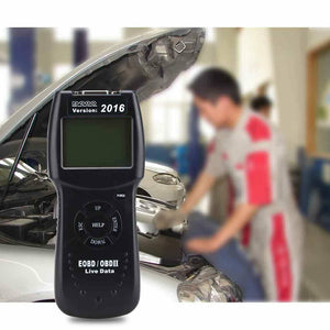 2016 D900 OBDII OBD2 CAN Auto Fault Code Reader Engine Diagnostic Scanner Tester