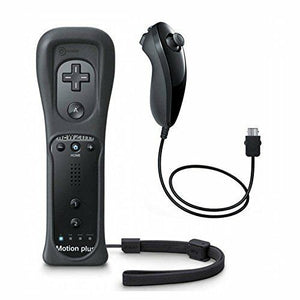 Built in Motion Plus Remote Controller And Nunchuck For Nintendo Wii & Wii U