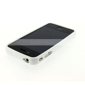 White TPU Gel Soft Case Cover Skin For APPLE iPhone 4 4G 4TH