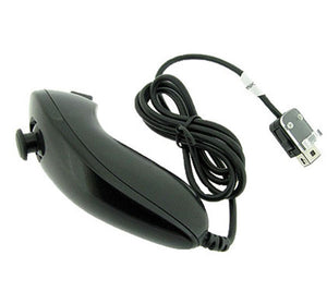 Black Remote Wiimote Nunchuck Controller Set Combo for Nintendo Wii Game