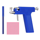 Professional Ear Piercing Gun Body Nose Navel Tool Kit Set Jewelry with 72 Studs