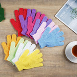 10 Pairs Exfoliating Spa Bath Glove Shower Soap Clean Hygiene Body Scrub Massage