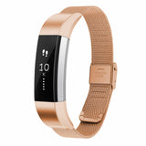 Milanese Stainless Steel Mesh Watch Band Bracelet Strap w/ Clasp for Fitbit Alta